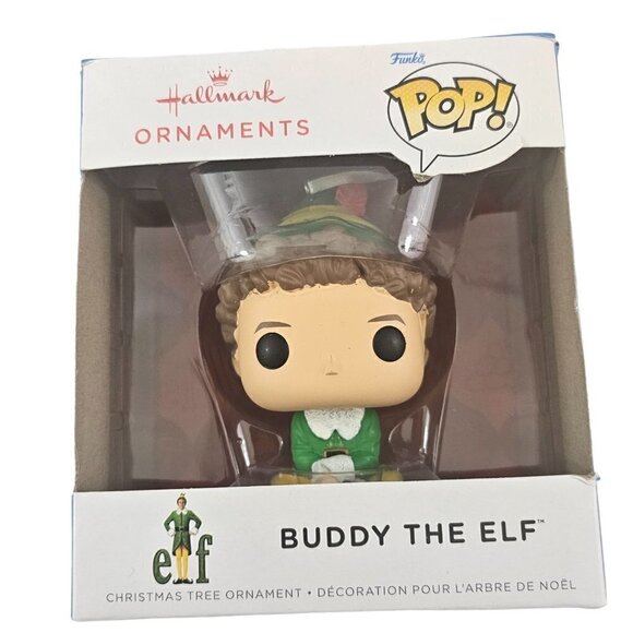 Hallmark Funko POP! BUDDY THE ELF Movie Christmas Tree Holiday Décor Ornament - Picture 4 of 14